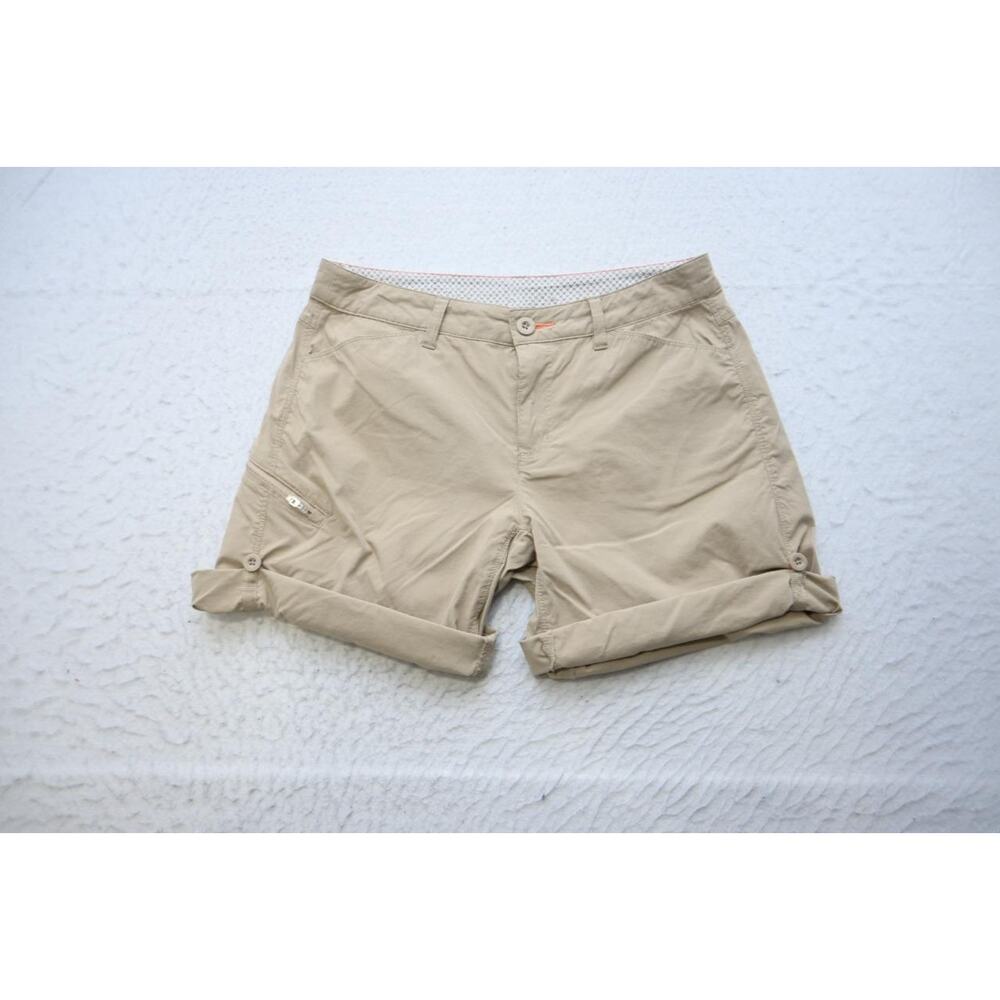 Orvis Nylon Stretch Cargo Shorts Bermuda Hiking Camp Womens‎ Size 6